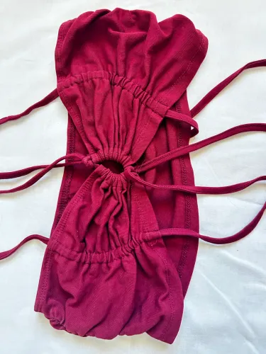 Cropped vinho