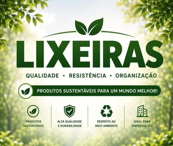 Lixeiras · Coleta seletiva · PJ