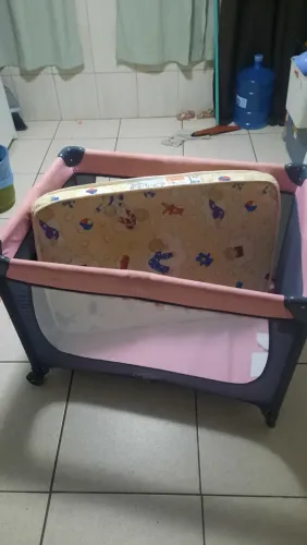 Chiqueiro berço + colchão 200 reais