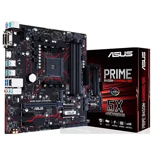 Placa Mãe Asus B450M-Gaming/BR