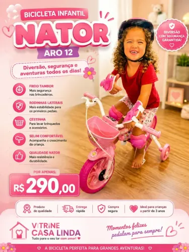 Bicicleta infantil