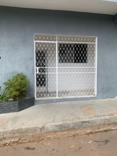 Grade com portão social