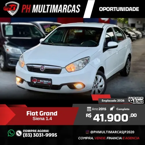 Fiat Grand Siena Attrac. 1.4 EVO F.flex 8V 2015