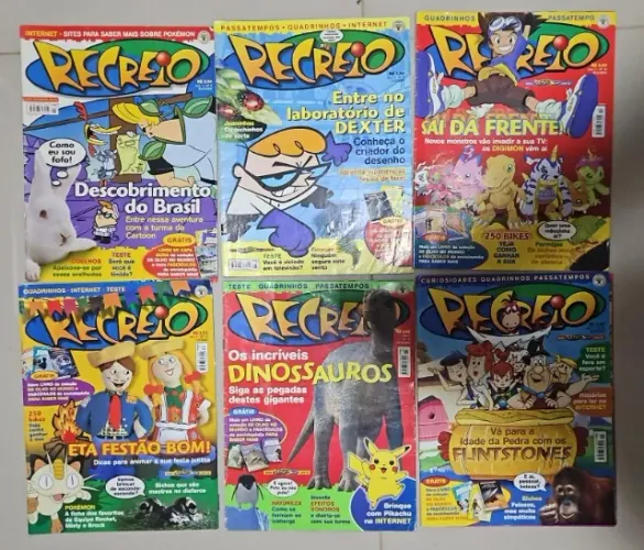 Lote Revistas Recreio