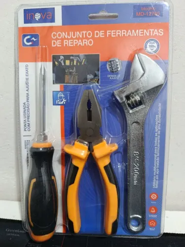 Kit ferramentas com 3 peças / MEGA PROMOÇÃO