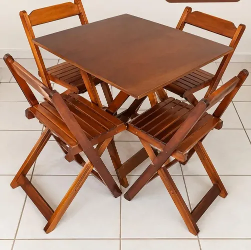 Conjunto de mesa c/4 cadeiras