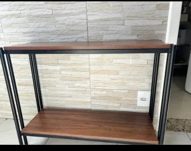 Estante + aparador industrial / sapateira aberta