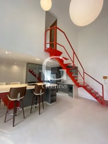 Apartamento duplex para locação com 72m², Pinheiros - São Paulo.