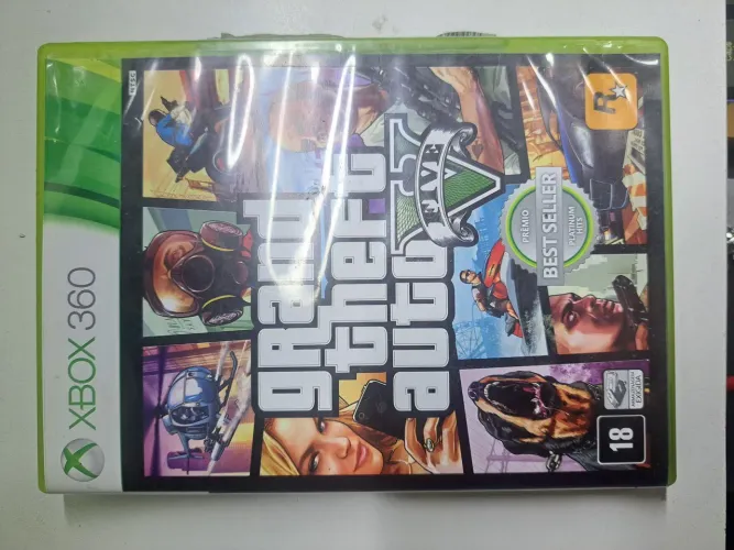 Gta V xbox 360- ORIGINAL MÍDIA FÍSICA 