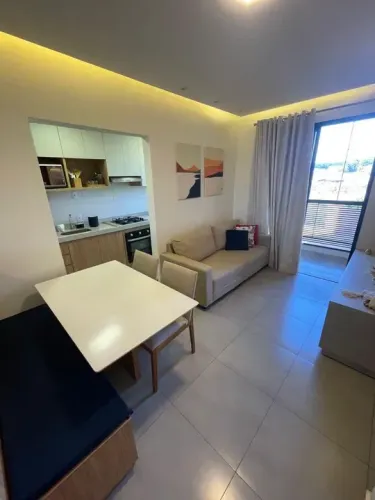 Apto com varanda em Bonfim | Aqui na Imobiliária Rosa e Rangel