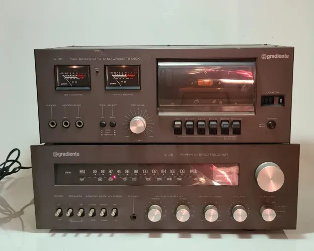 Conjunto Gradiente Receiver/Tapdeck S-95 ( LEIA A DESCRIÇÃO )