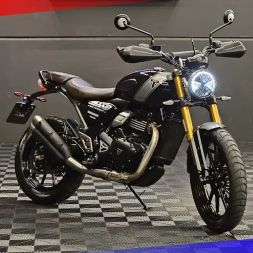 SCRAMBLER 400X 2025 Preta