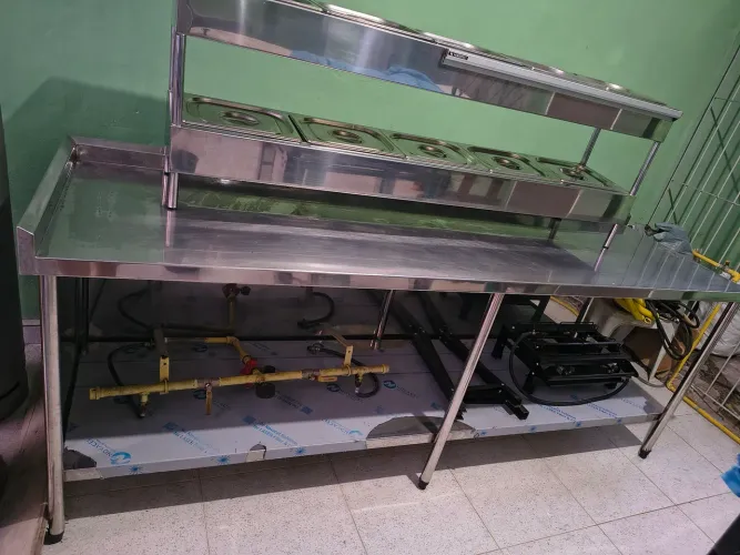 Balcão inox Grande
