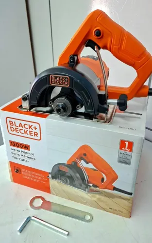 ? SERRA MÁRMORE BLACK+DECKER BES41200-BR - 1200W 127V