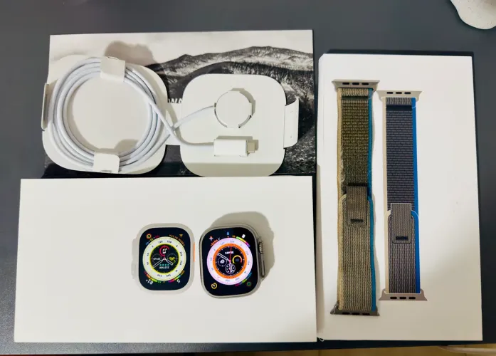 Apple Watch Ultra 1 49mm Titânio GPS + Celular