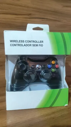 Controle compatível Xbox 360 e PC sem fio