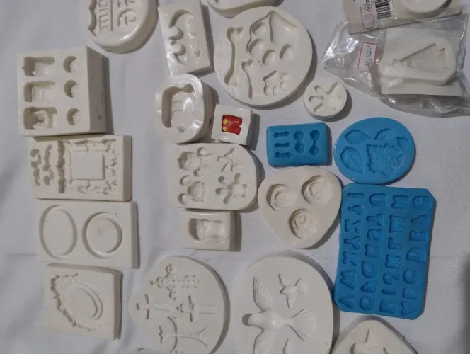 Moldes de silicone pasta americana