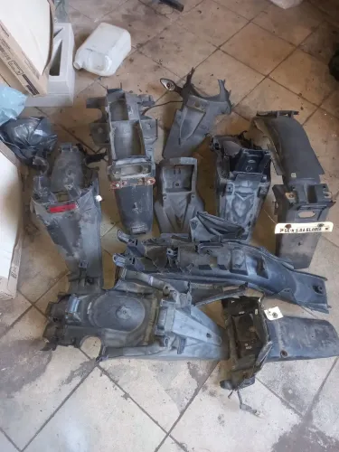 Paralama traseiro de moto