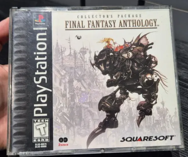 Final Fantasy Anthology PS1 - Original Americano Black Label