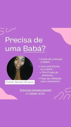 Precisando de Babá