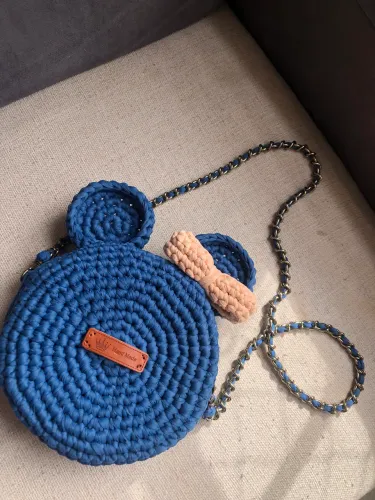 Bolsa de Malha Crochê
