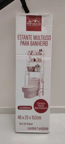 Estante Multiuso para Banheiro - novo na caixa