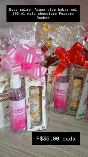 Body splash 100ml chocolate Ferrero Rocher