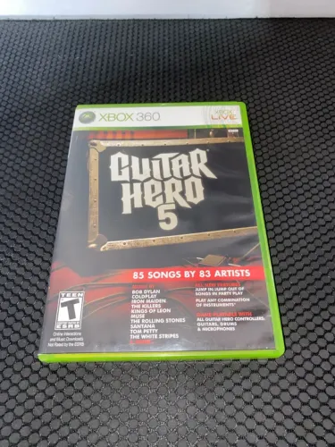 Jogo de Xbox 360 Guitar Hero 5 (Original)