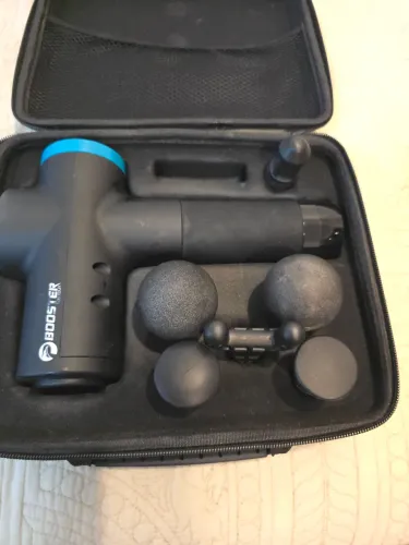 Massageador tipo pistola, profissional material de primeira