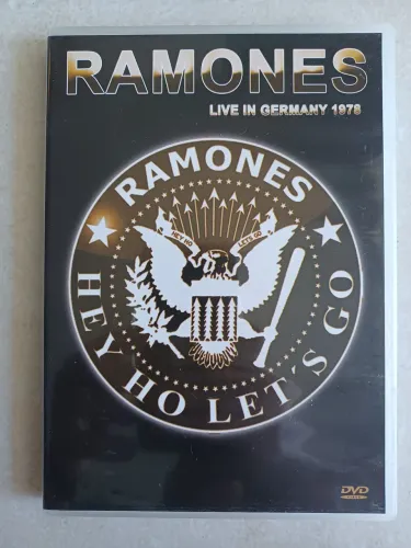 RAMONES - Live germany - DVD seminovo
