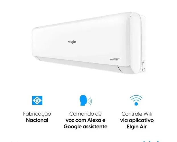 Ar Condicionado Smart Inverter Elgin Lacrado!