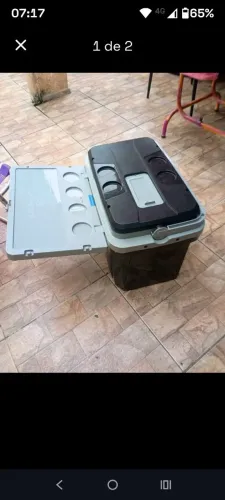2 Caixas Térmicas de 36 litros e 15 litros