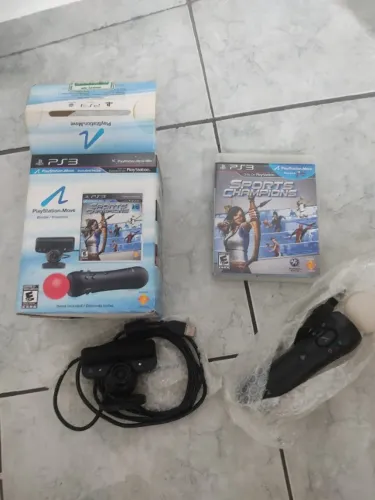 Kit playstation move + um jogo