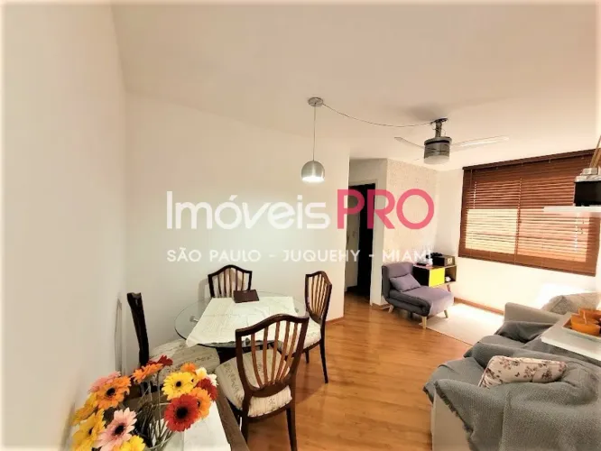 Apartamento 45 metros, Santo Amaro, localizado próximo ao metrô.