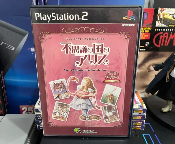 Alices Adventures in Wonderland PS2 Japonês Completo