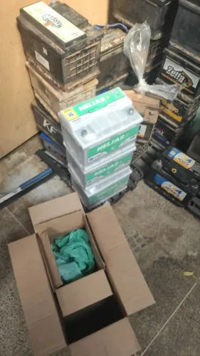 Bateria heliar 380,00 sem base de troca 