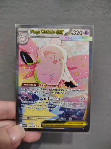 Carta Pokémon Mega Clefable Ex - 119/088