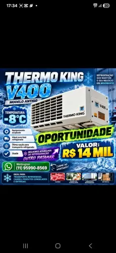 Thermoking v 400 aparelho baú