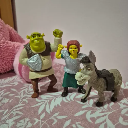 Bonecos Shrek Para Sempre - McDonald's 2010