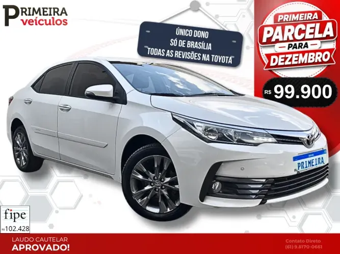 Toyota Corolla XEI 2.0 Flex 16V Aut. 2019