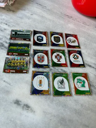 Figurinhas copa 2026 - brilhantes 