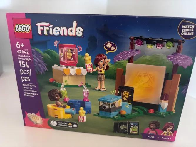 Lego friends noite de cinema