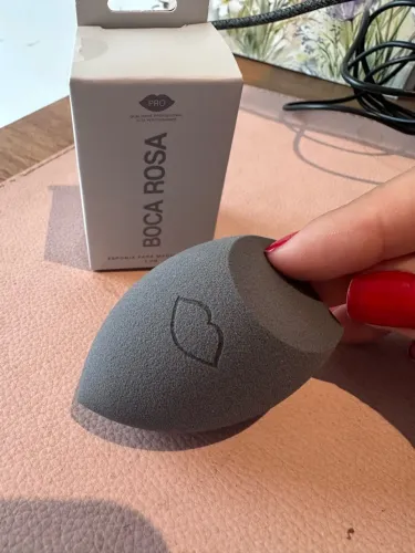 Esponja de Make boa rosa 
