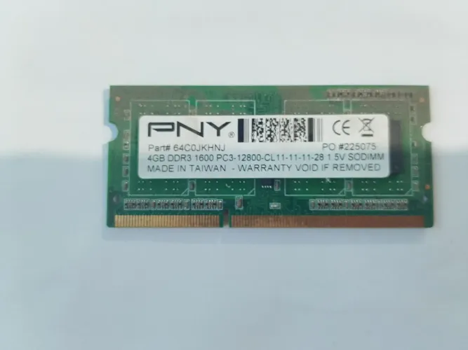 Memória 4gb Ddr3 1600mhz Para Notebooks