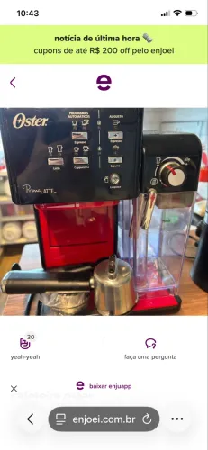 Máquina de café expresso