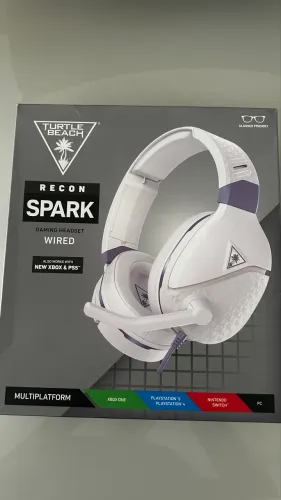 Headset Gamer Turtle Beach Recon Spark Branco - novo