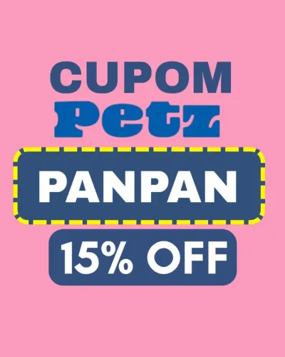 CUPOM PETZ 15% DE DESCONTO