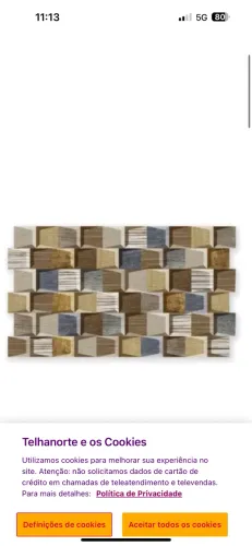 25 peças Revestimento de parede HD Prisma Decor mate bold 31x54cm marrom e bege Savane