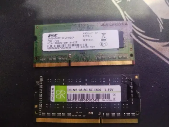 Memória Ram DDR3 NB 1x8GB 1600Mhz