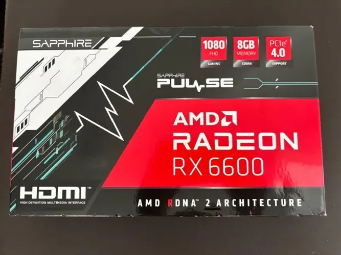 Placa de Vídeo Sapphire Pulse AMD Radeon RX 6600 de 8GB GDDR6
